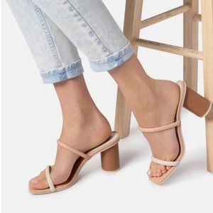 Dolce Vita NOLES HEELS IN NATURAL WHITE